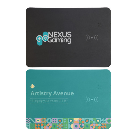 Logo Branded Wireless Charging Mouse Pads